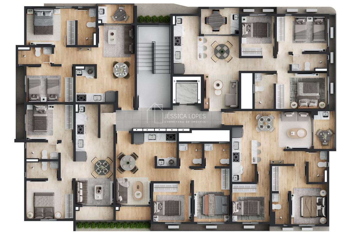 Apartamento, 2 quartos, 58 m² - Foto 2