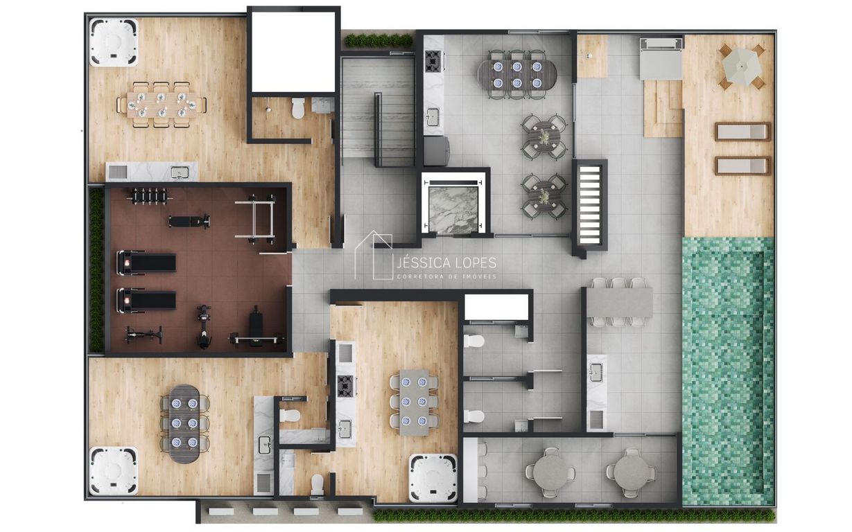 Apartamento, 2 quartos, 58 m² - Foto 3