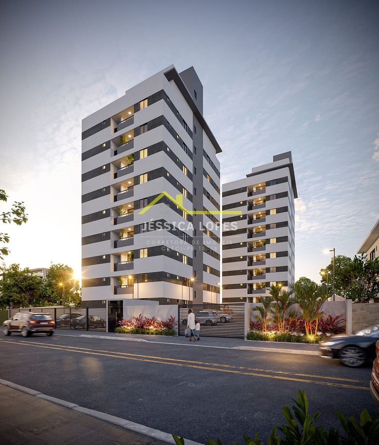 Apartamento à venda com 2 quartos, 53m² - Foto 1