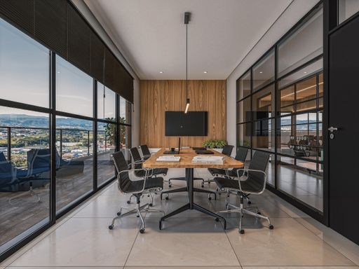 Coworking e sala de reuniões