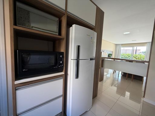 Cozinha mobiliada e equipada
