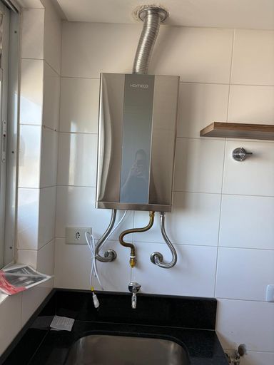 Sistema de aquecimento a gás