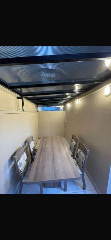 Área externa privativa do apartamento