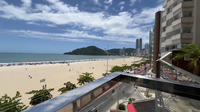 Varanda com vista mar