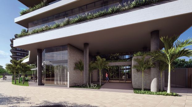 Hall de entrada Terrá Jurerê