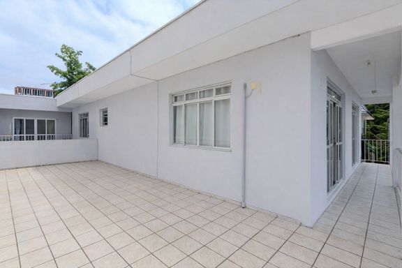 Área externa de fundos