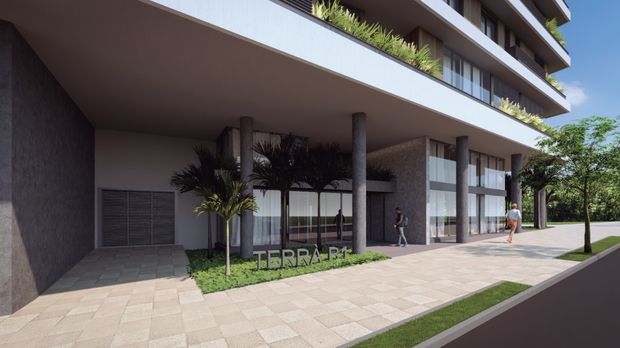 Hall de entrada Terrá Jurerê