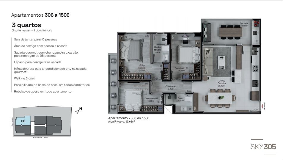 Apartamento, 3 quartos, 94 m² - Foto 29