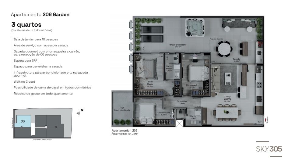Apartamento, 3 quartos, 132 m² - Foto 32