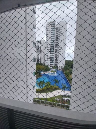 Vista área de serviço