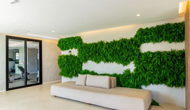 hall social condominio