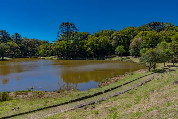 Lago do Loteamento Vivendas do Arvoredo