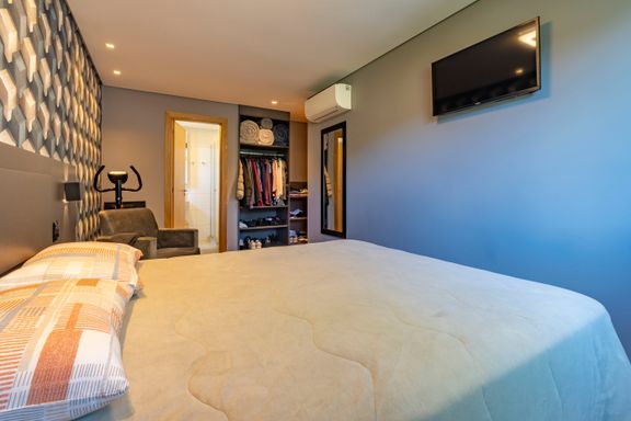 Suíte com armários