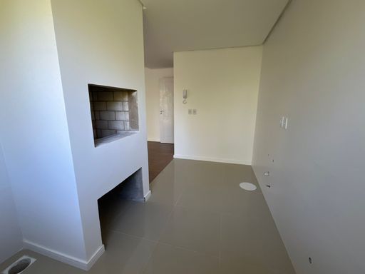 Cozinha com churrasqueira