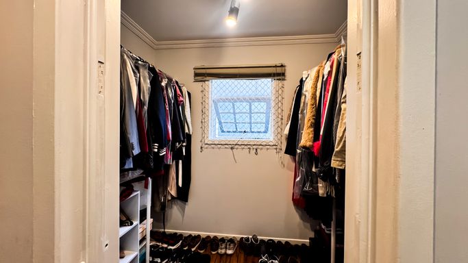 Suíte principal com closet