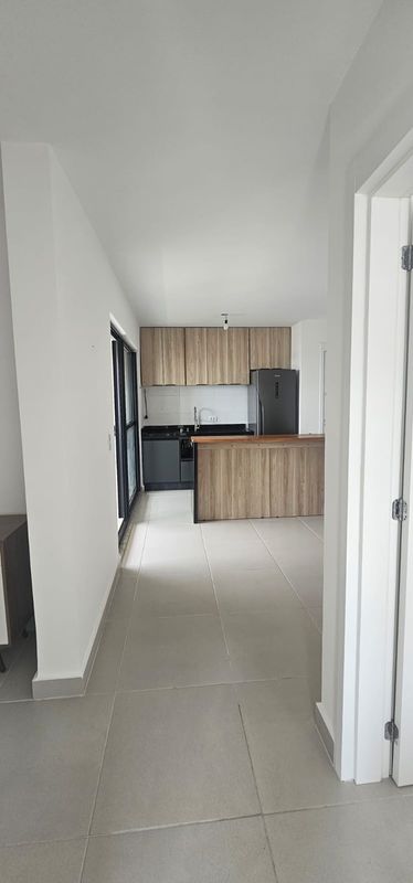Sala conjugada com cozinha