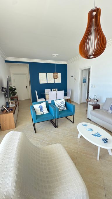 Sala de estar e jantar mobiliado