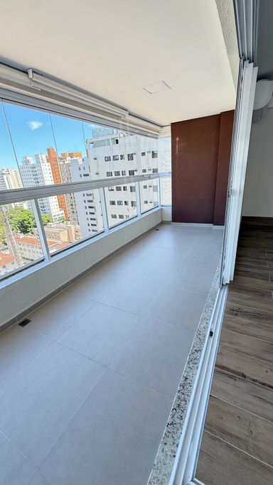 Varanda fechada com vidro
