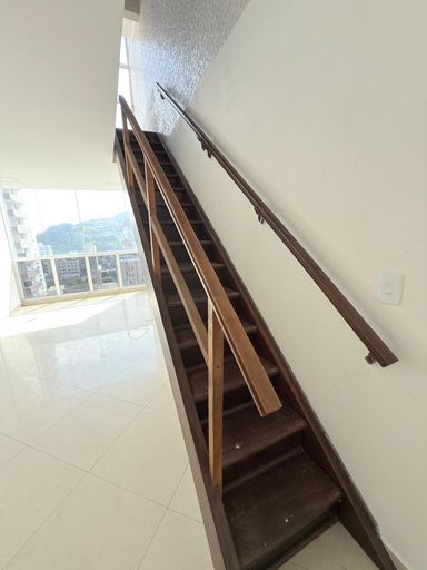 Escada para a cobertura