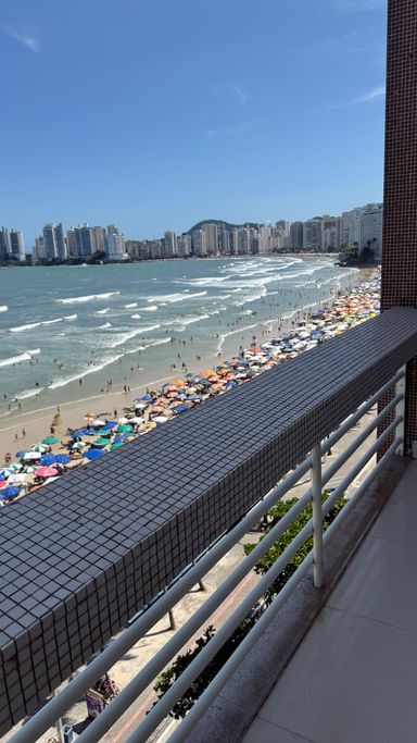 Varanda com vista mar