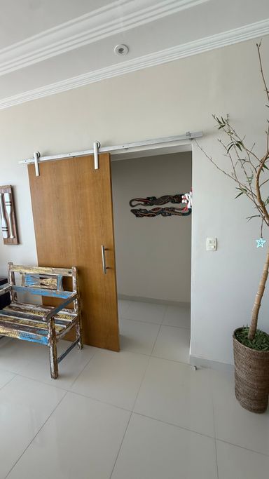 Porta para entrada dos quartos