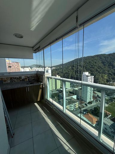 Varanda Goumet com churrasqueira