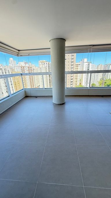 Varanda fechada com vidro