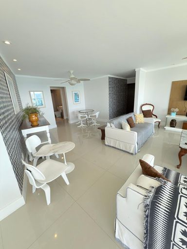 Sala para 3 ambientes e todos integrados