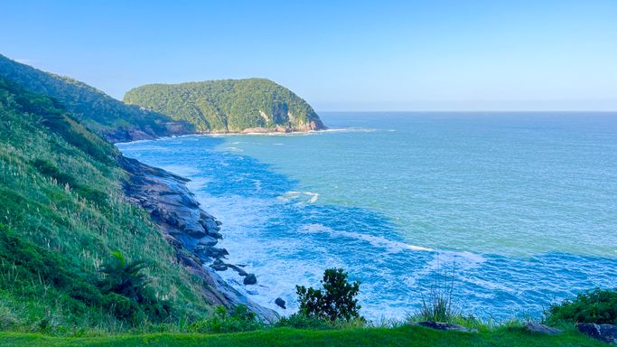 vista da sacada da sala