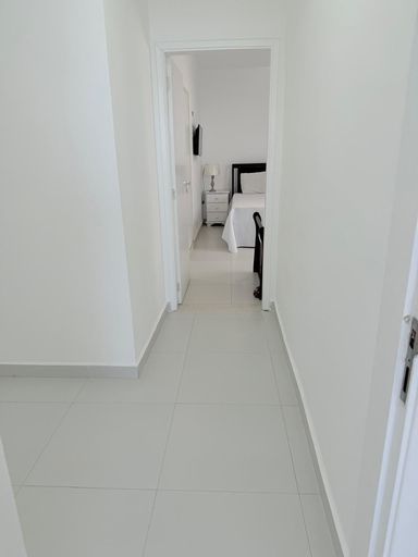 Corredor para os quartos
