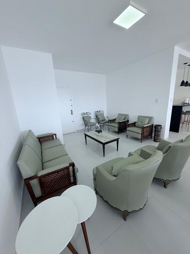 Ambientes integrados, 2 salas de estar e 1 sala de jantar