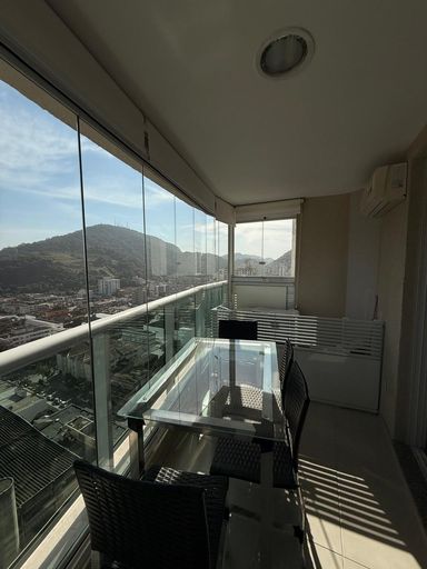 Varanda Goumet com churrasqueira