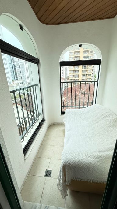 Varanda fechada da suite 1