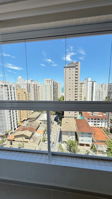 Varanda fechada com vidro