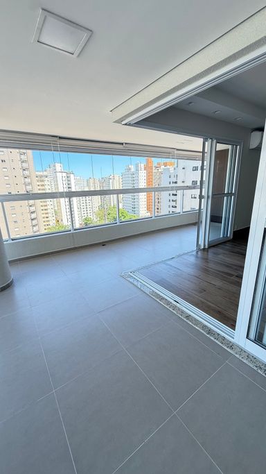 Varanda fechada com vidro