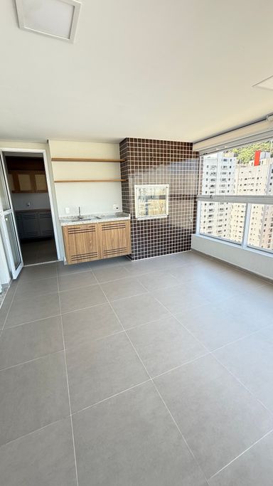 Varanda Gourmet com churrasqueira