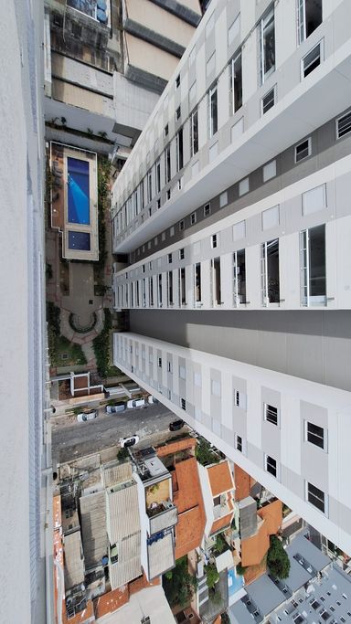 Vista da sacada.