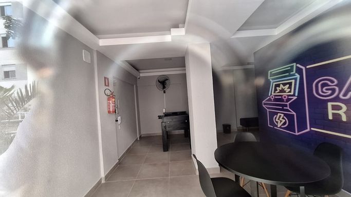 Sala de jogos.