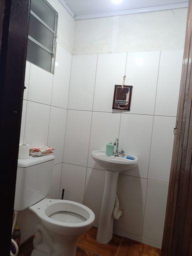 Banheiro da área de lazer