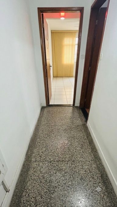 Corredor de acesso ao apartamento