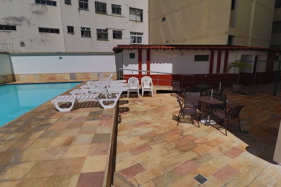 Área da piscina