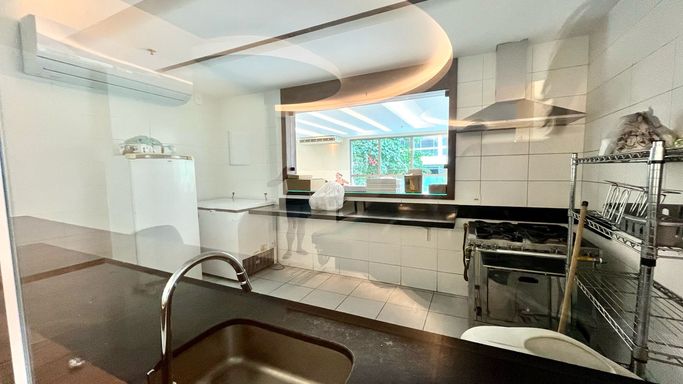 Apoio da churrasqueira