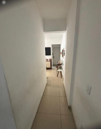 Corredor de acesso aos quartos