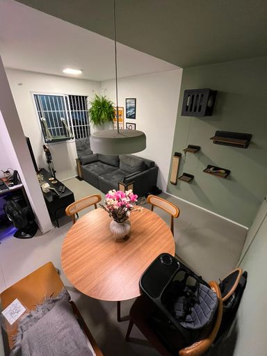Sala de estar e jantar