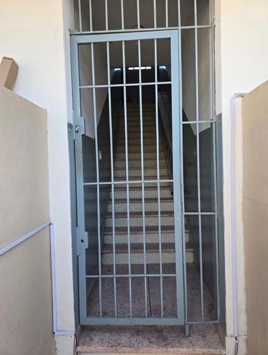 Escada de acesso