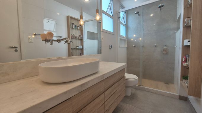 Banheiro da suíte master