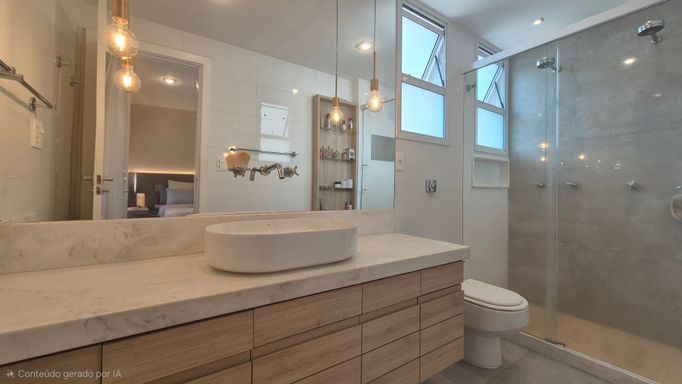 Banheiro da suíte master