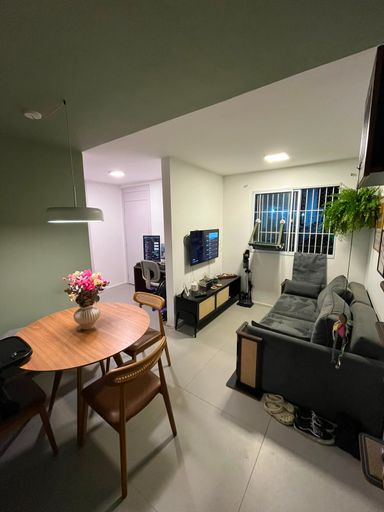 Sala de estar e jantar