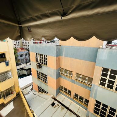 Vista do hall de entrada