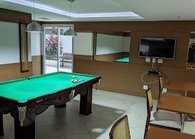 Espaço sinuca/jogos